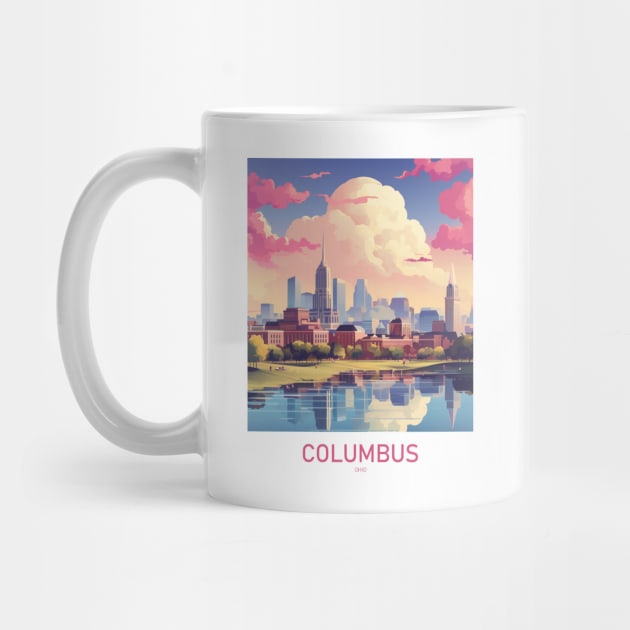 COLUMBUS by MarkedArtPrints